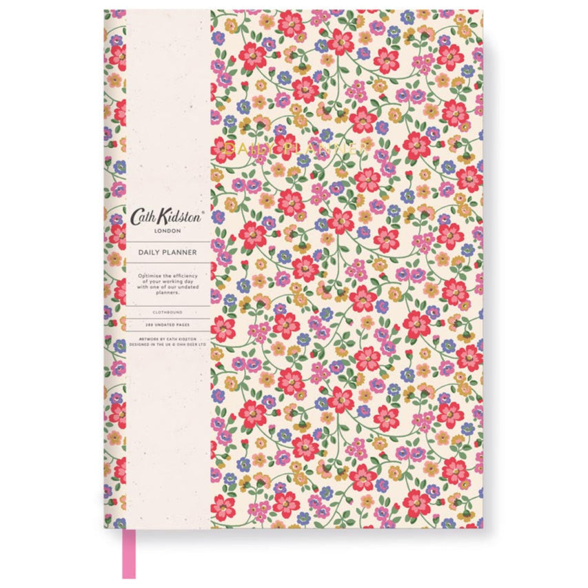 Undatierter Tagesplaner - Floral