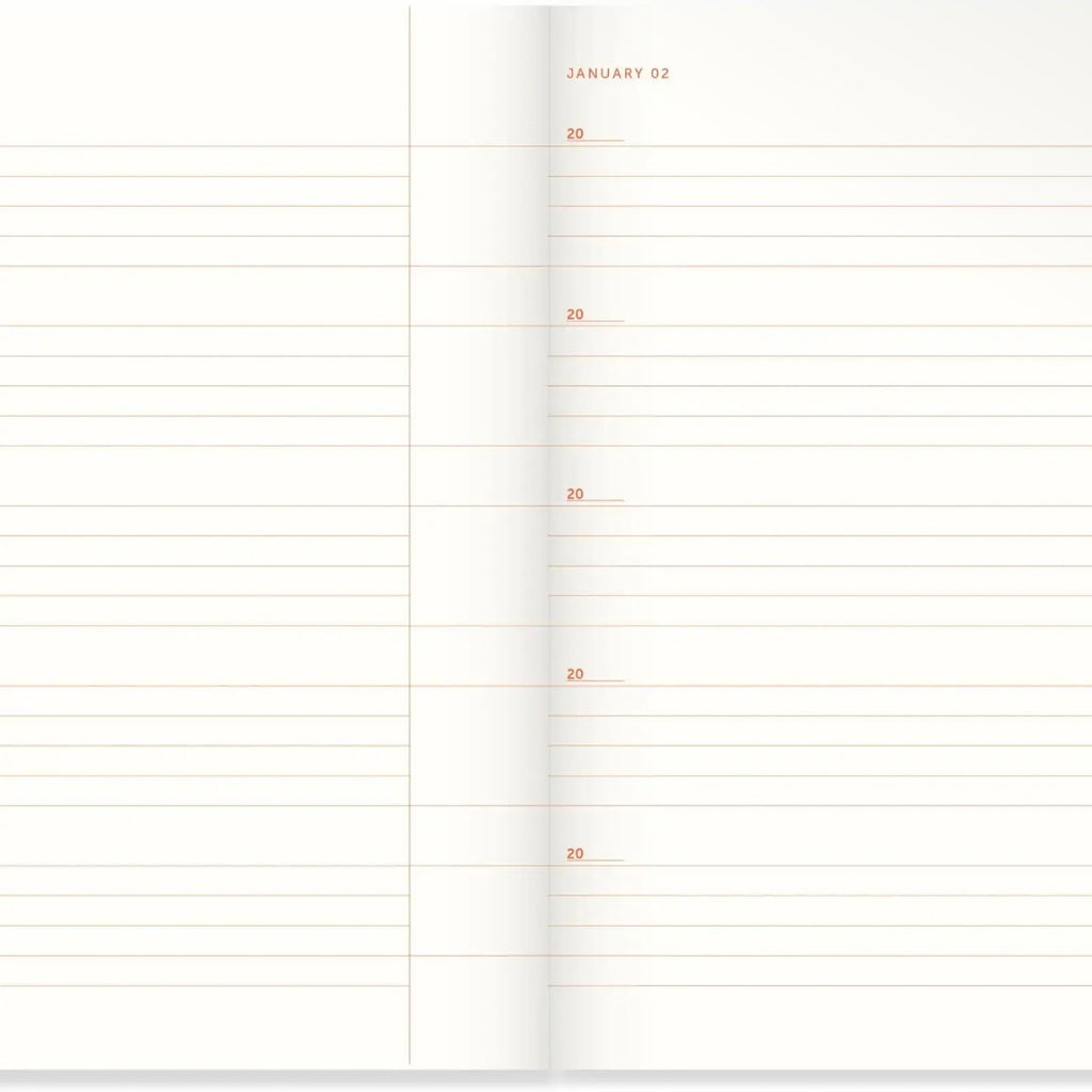 A Line A Day - 5 Year Journal - Blau