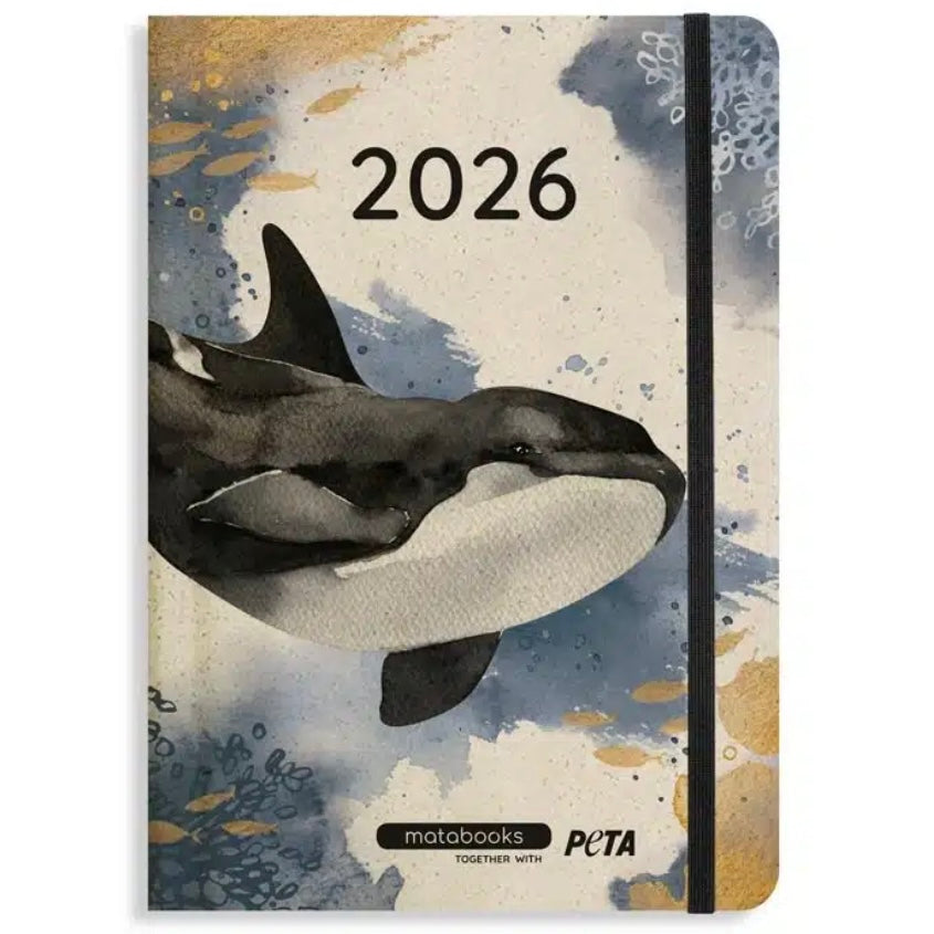 Matabooks 2026 Planer A5 - Ocean Blue