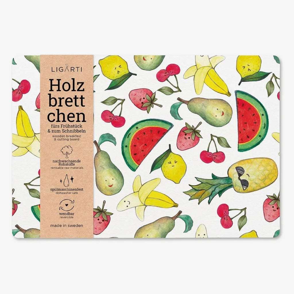 Brettchen - Obstsalat