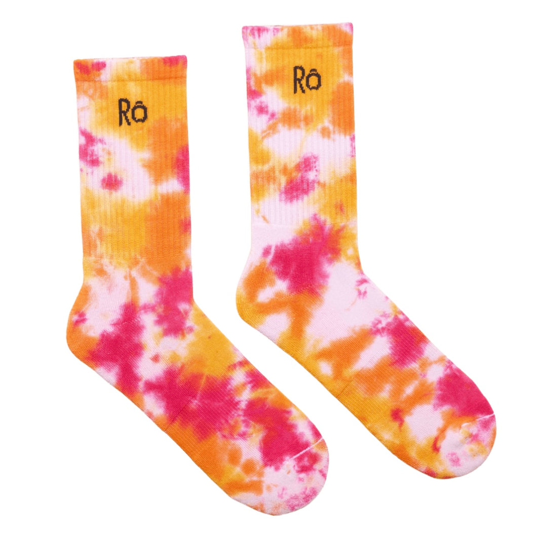 Batik Socken - Sunset