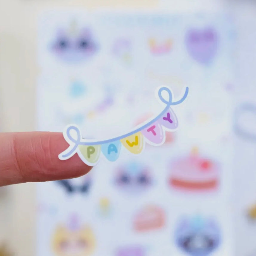 Stickerbogen - Birthday Celebration