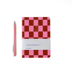 2027 Planer A6 - Rosa Rot