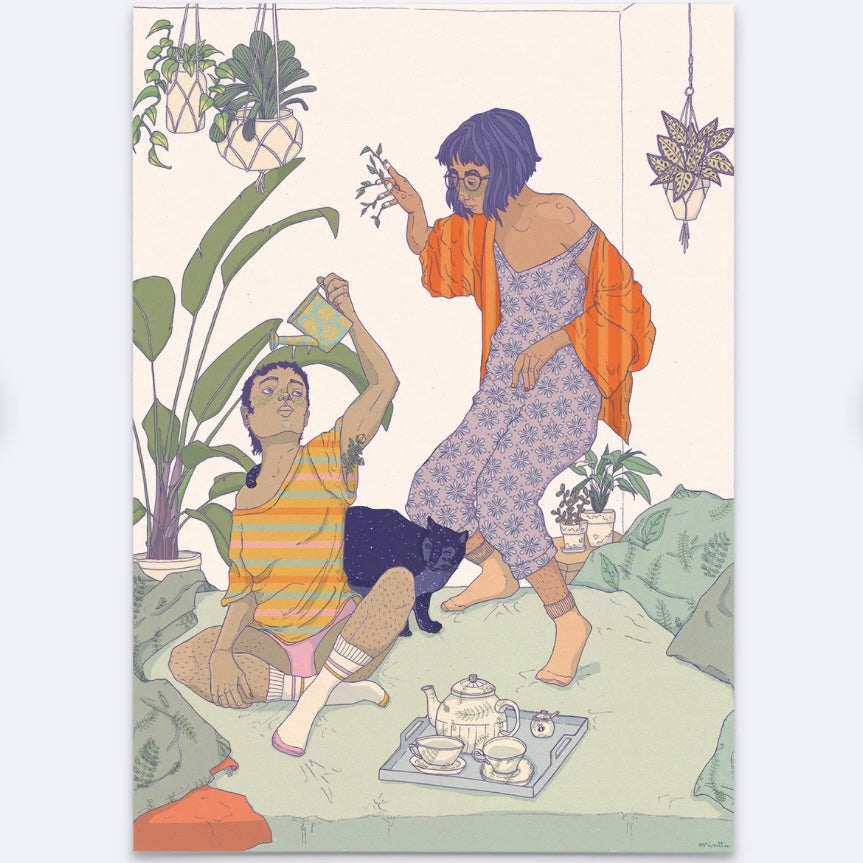 Postkarte - Grow Together