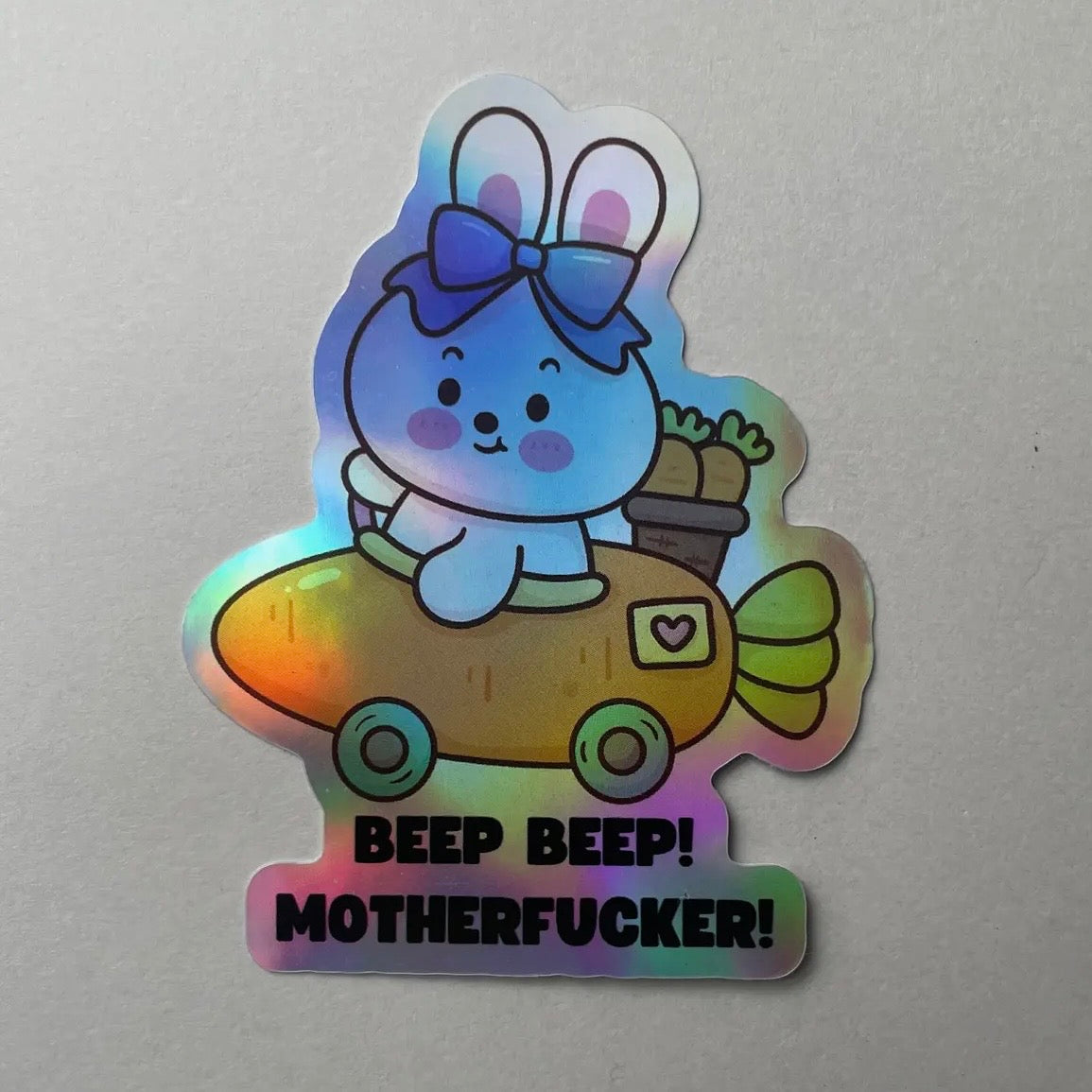 Sticker - Beep Beep! Motherfucker!