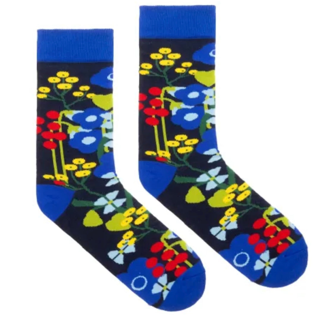 Socken - Blumenwiese