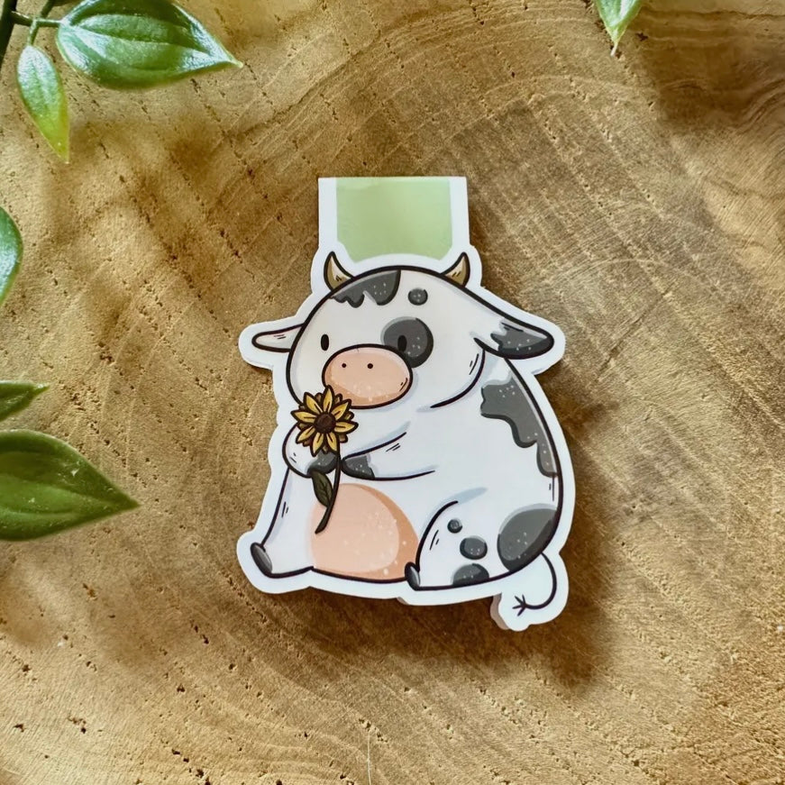 Magnetisches Lesezeichen - Kuh