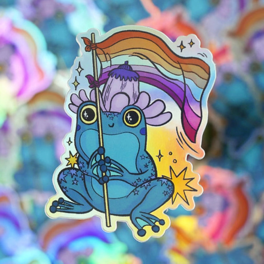 Sticker - Lesbian Frog