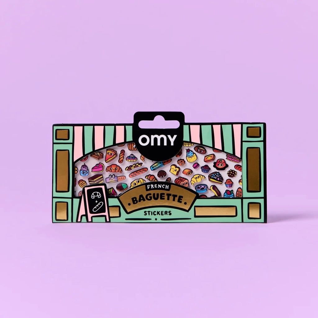 Stickerbogen - Mini French Bakery