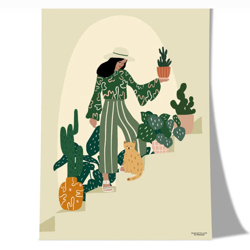 A4 Print - Plant Lady