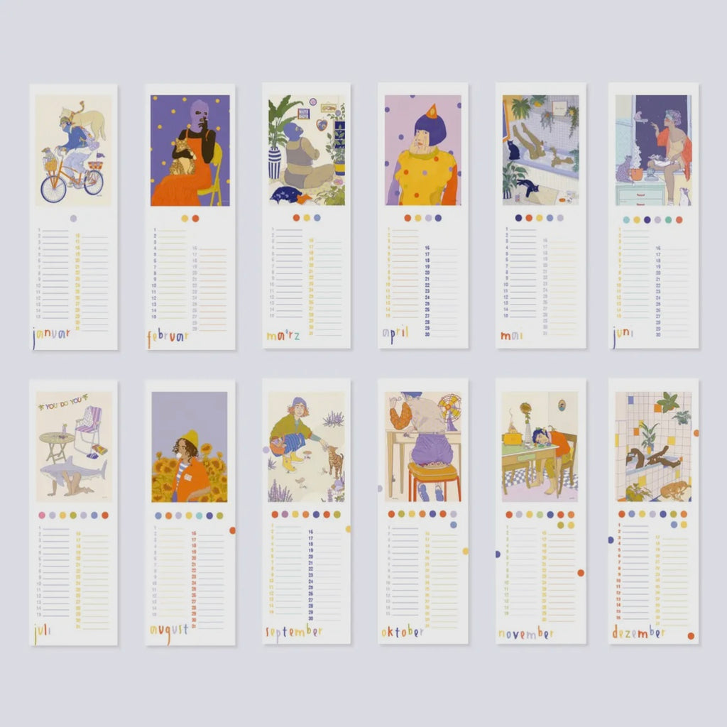 Geburtstagkalender - Happy Happy