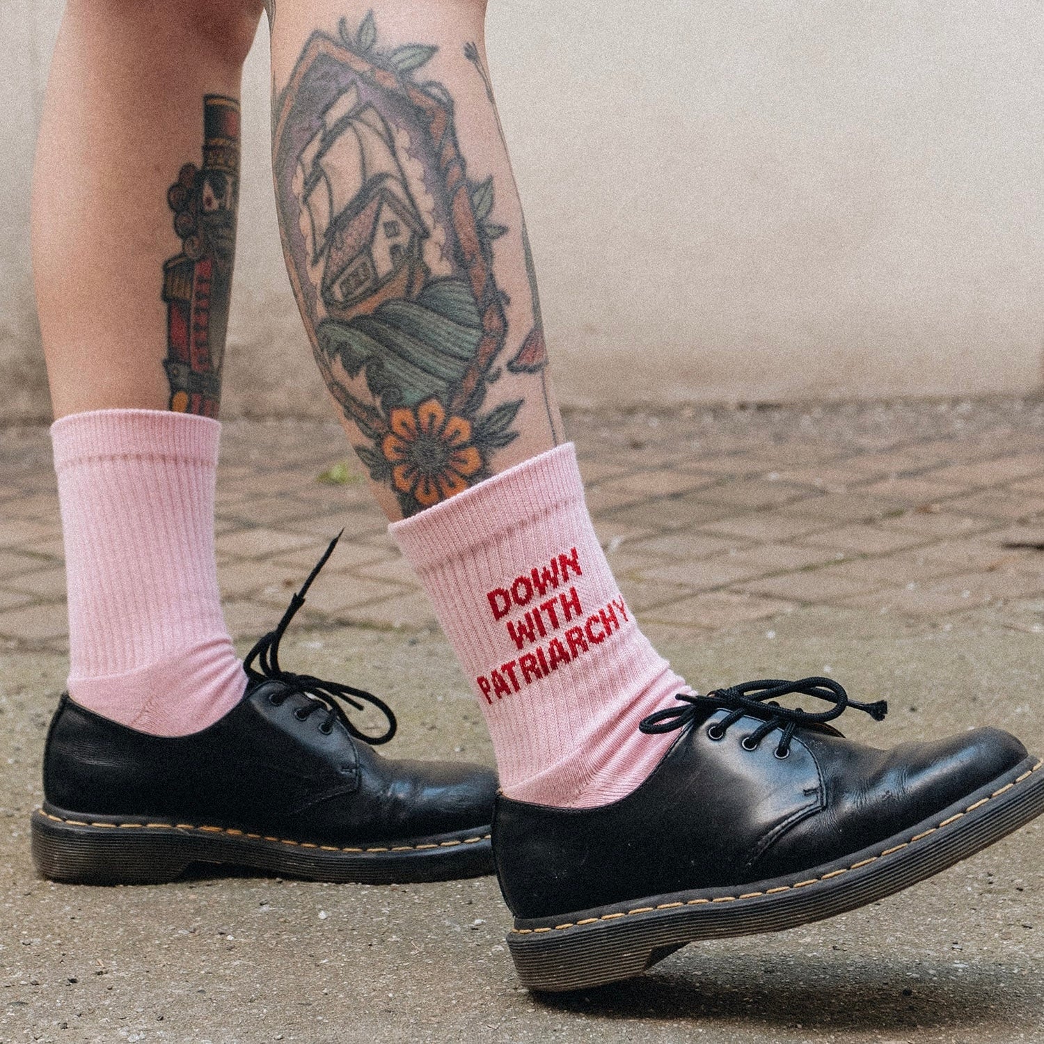 Socken - Down With Patriarchy