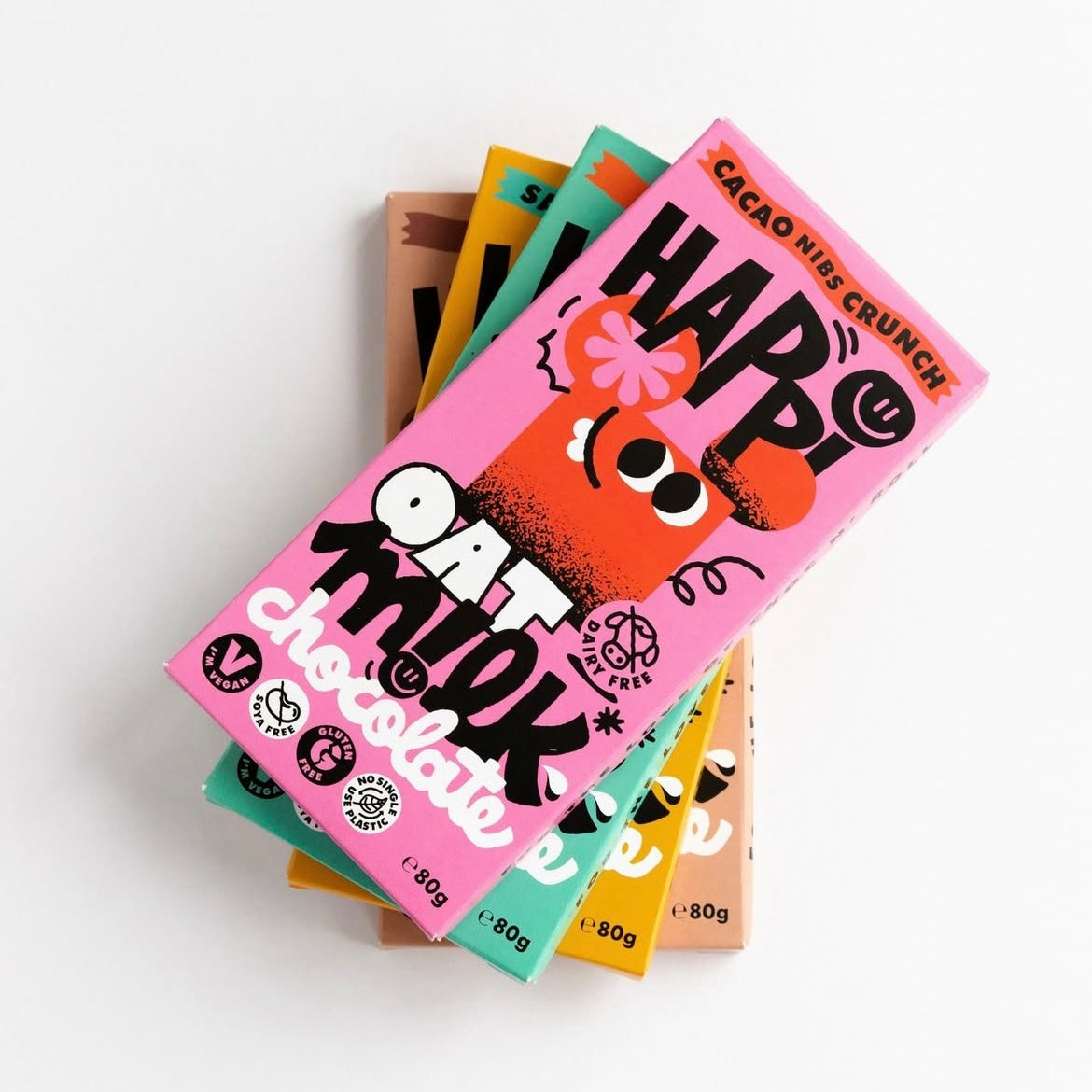 Happi Chocolate - Cacao Nibs Crunch