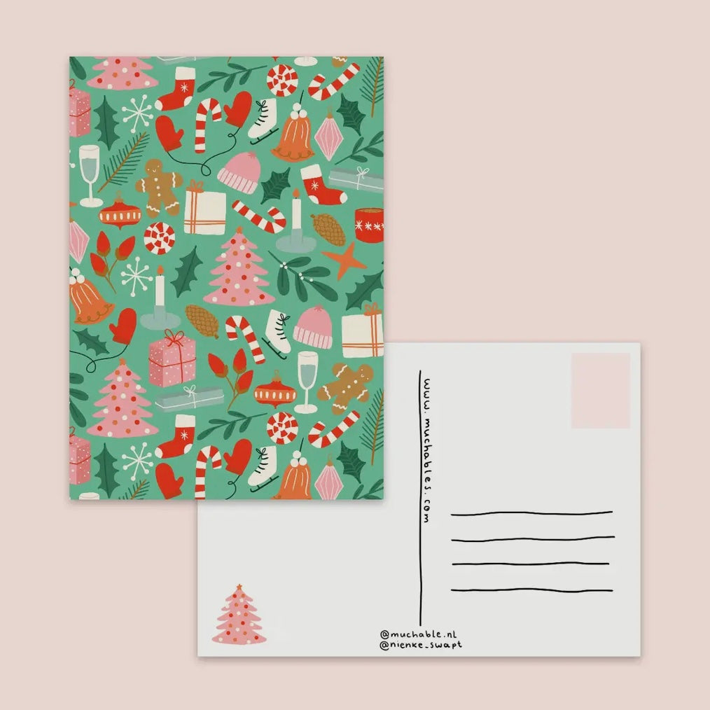 Postkarte - Weihnachts-Allerlei