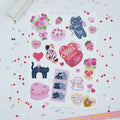 Stickerbogen - Sweet Love