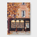 Postkarte - The Bookshop (Herbst)