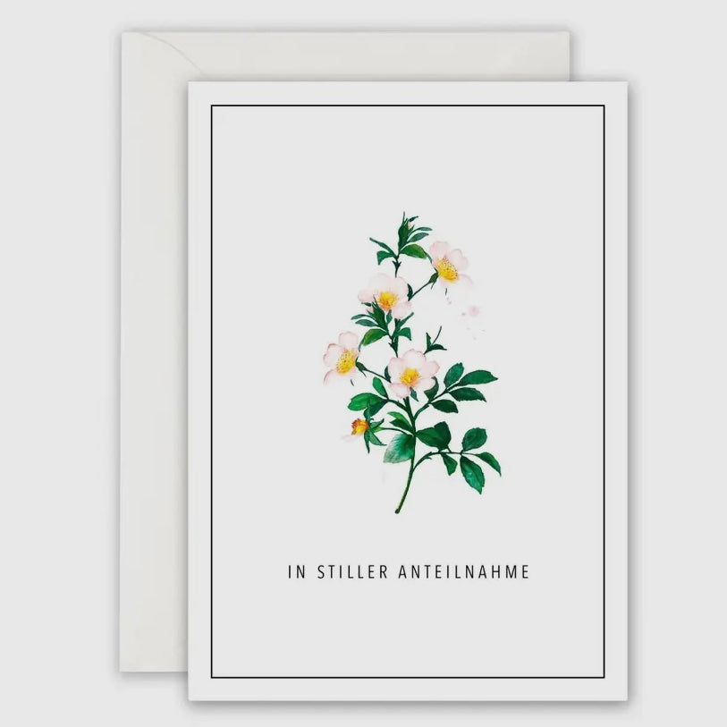 Grußkarte - In Stiller Anteilnahme