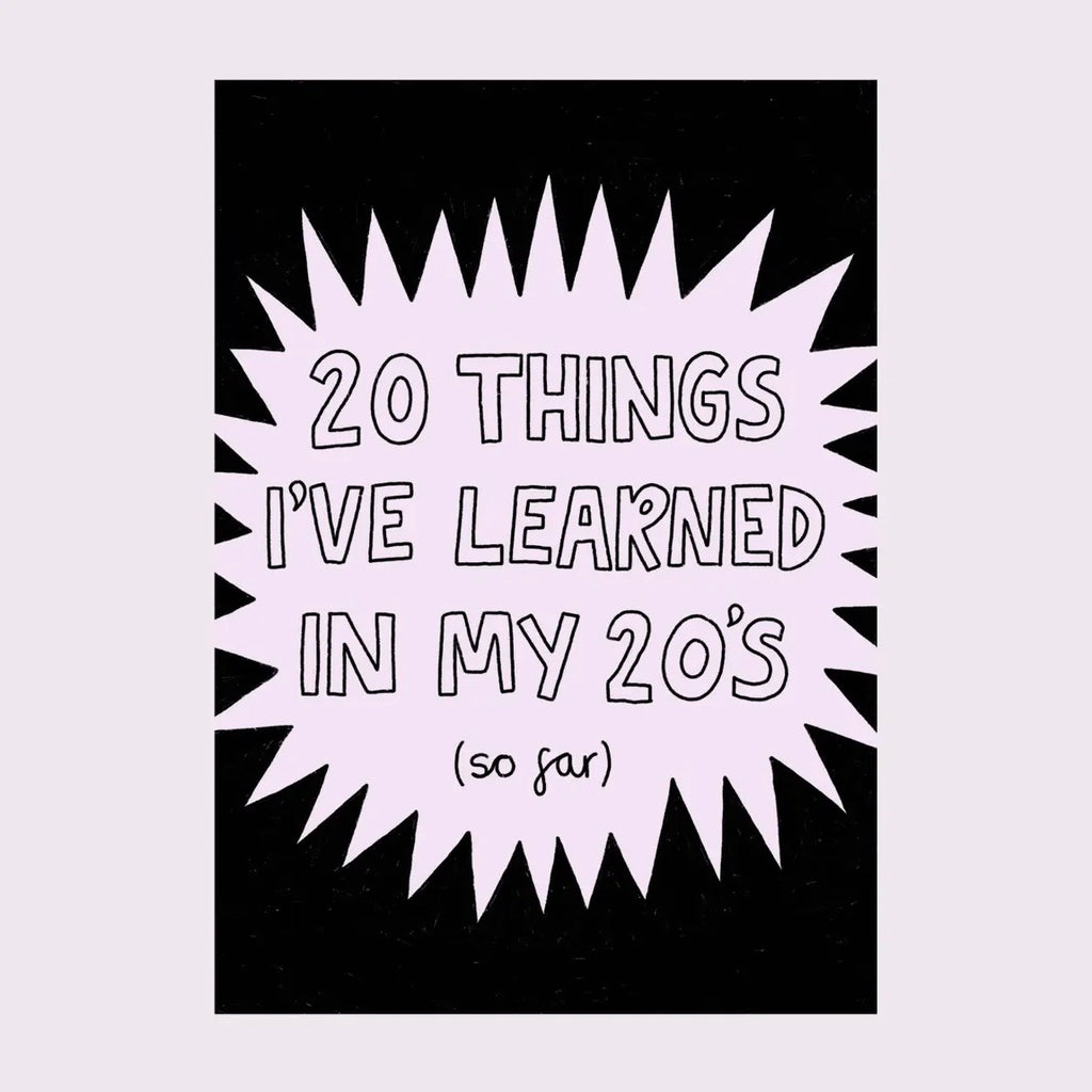 Zine - 20 Things I've Learned In My 20s