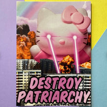 Postkarte - Destroy Patriarchy