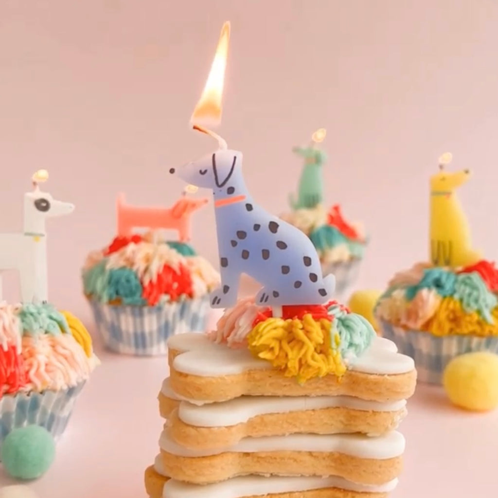 Kuchenkerzen - Hunde