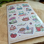 Stickerbogen - Froggie Stories