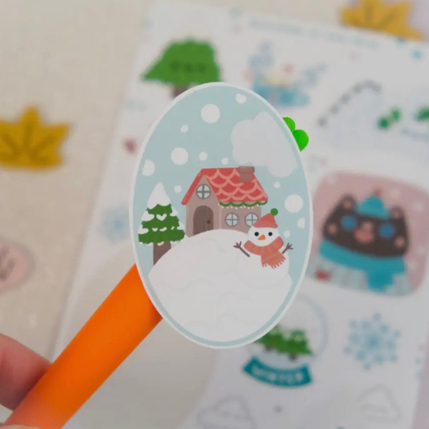 Stickerbogen - Winter Wonderland