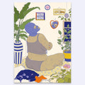Postkarte - Riots Not Diets