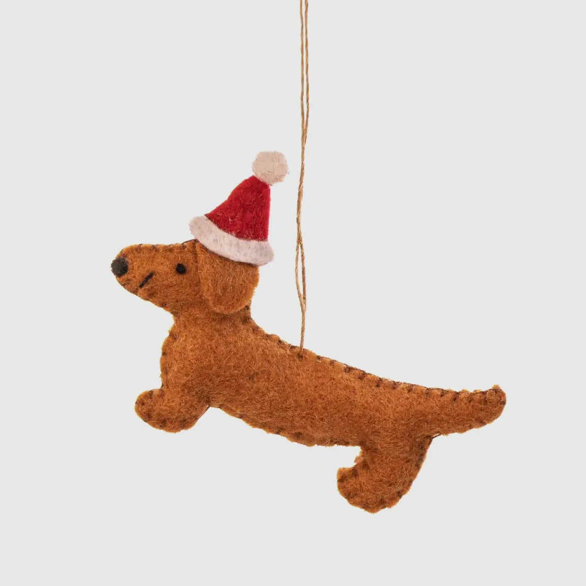 Anhänger aus Filz - Dackel