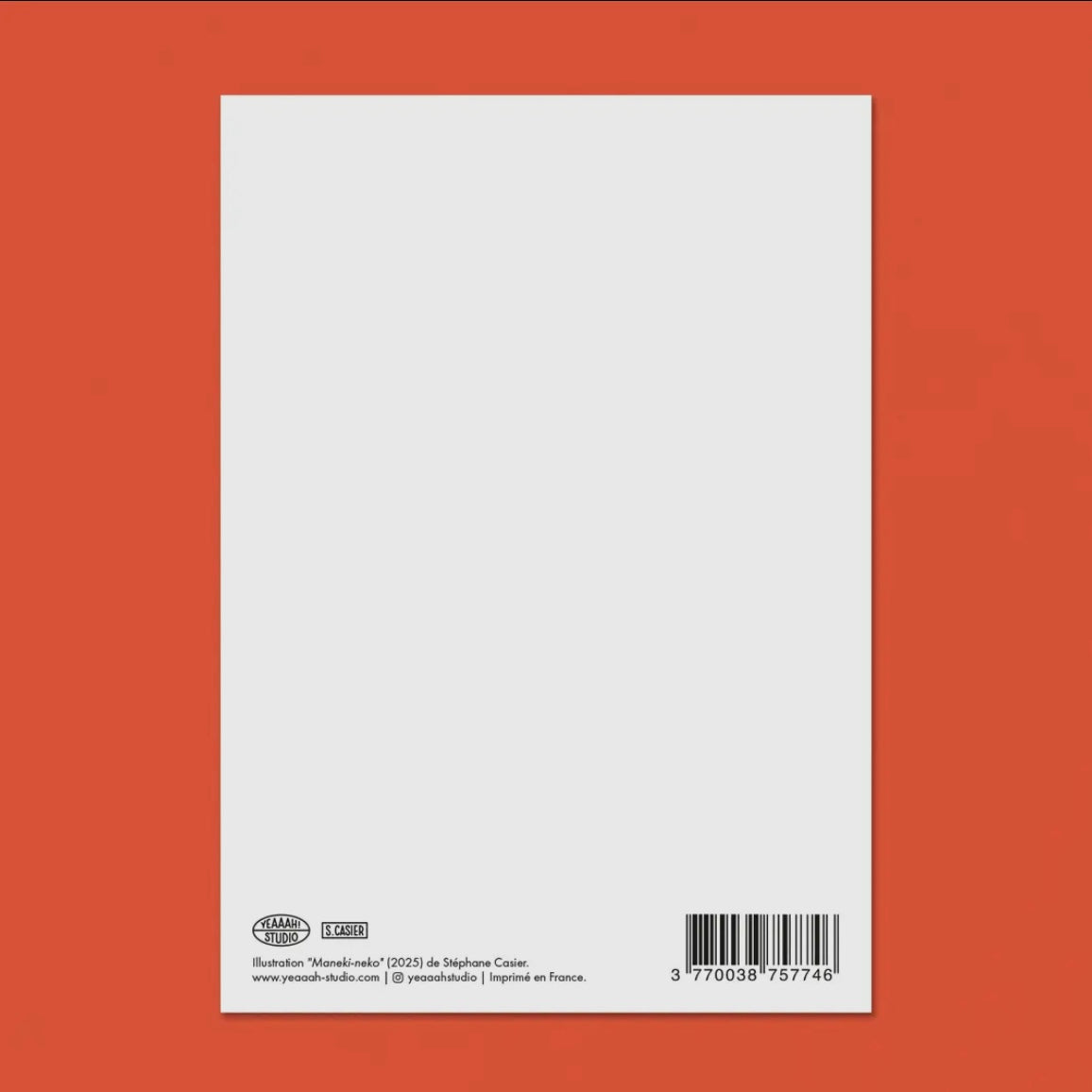 Postkarte - Maneki-Neko