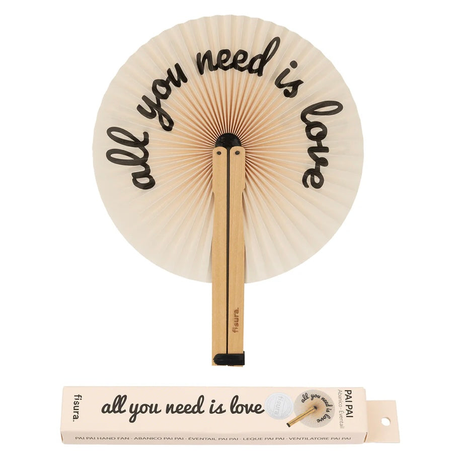 Pai Pai Fächer - All You Need Is Love