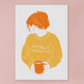 A4 Print - Resting Is Productive