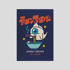 Postkarte - Ramen Forever
