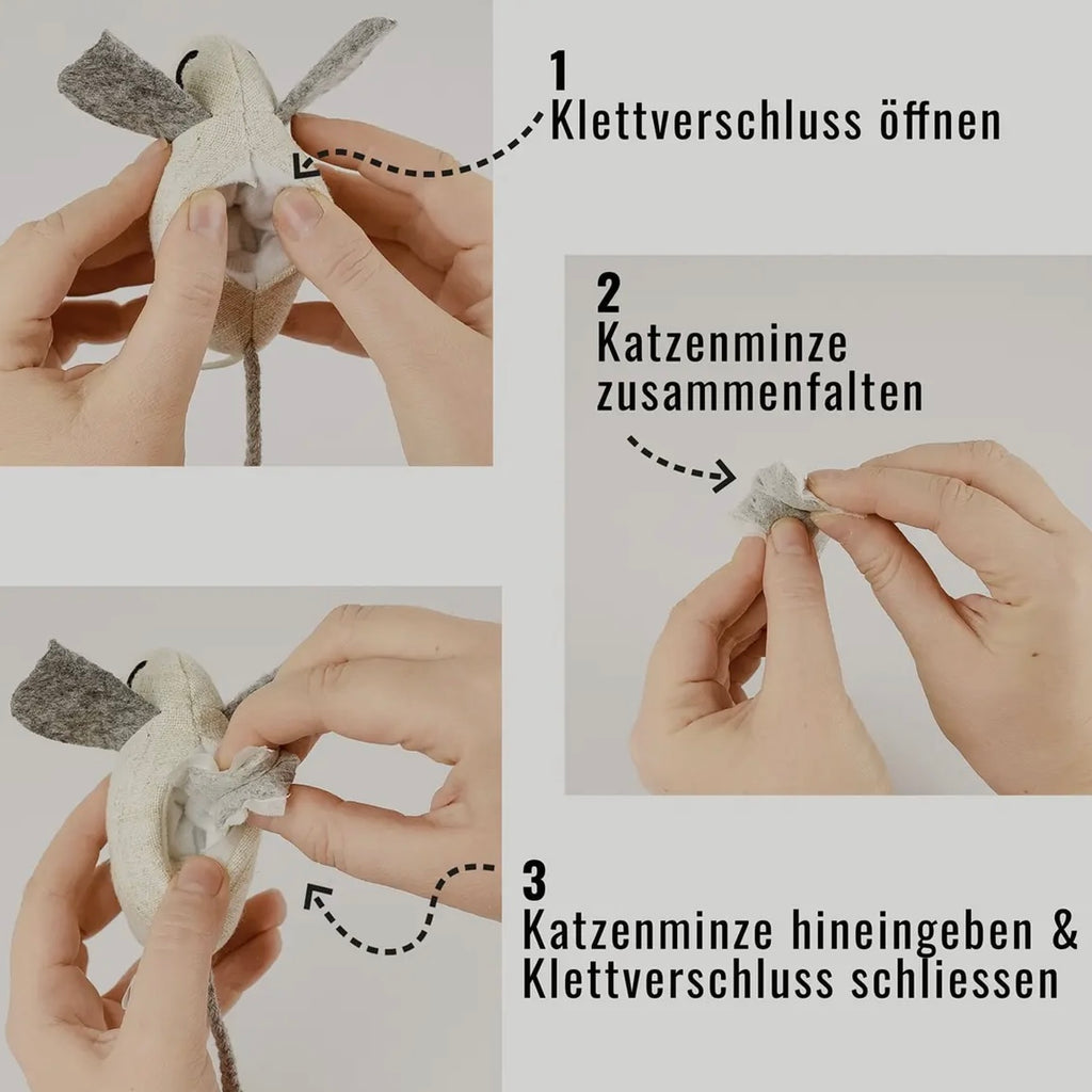 Katzenspielzeug mit Katzenminze