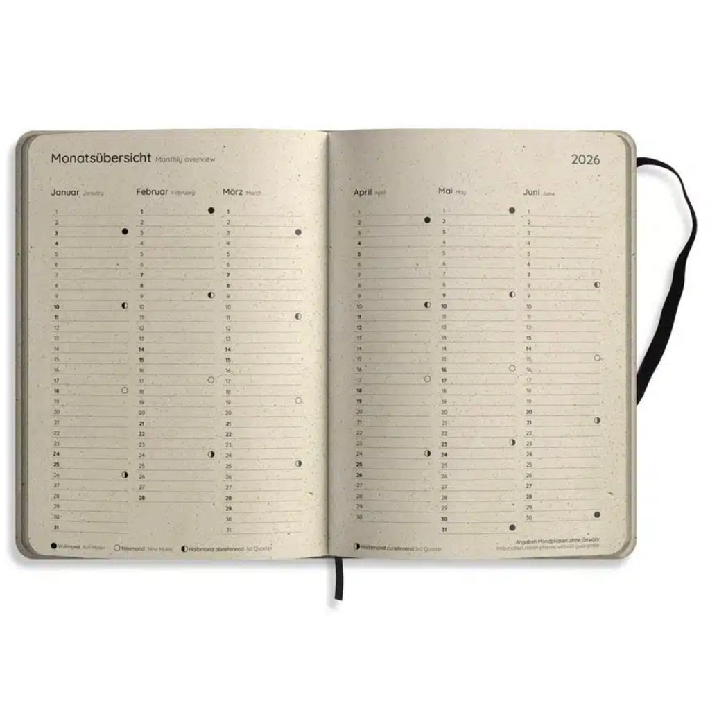 Matabooks 2026 Planer A5 - Ocean Blue