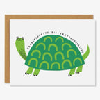 Grußkarte - Turtle Birthday