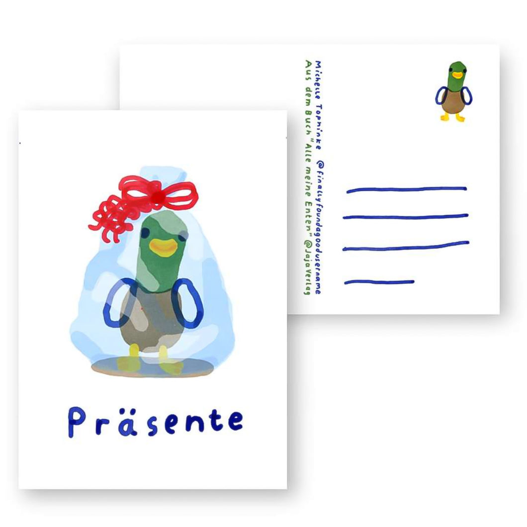 Postkarte - Präsente