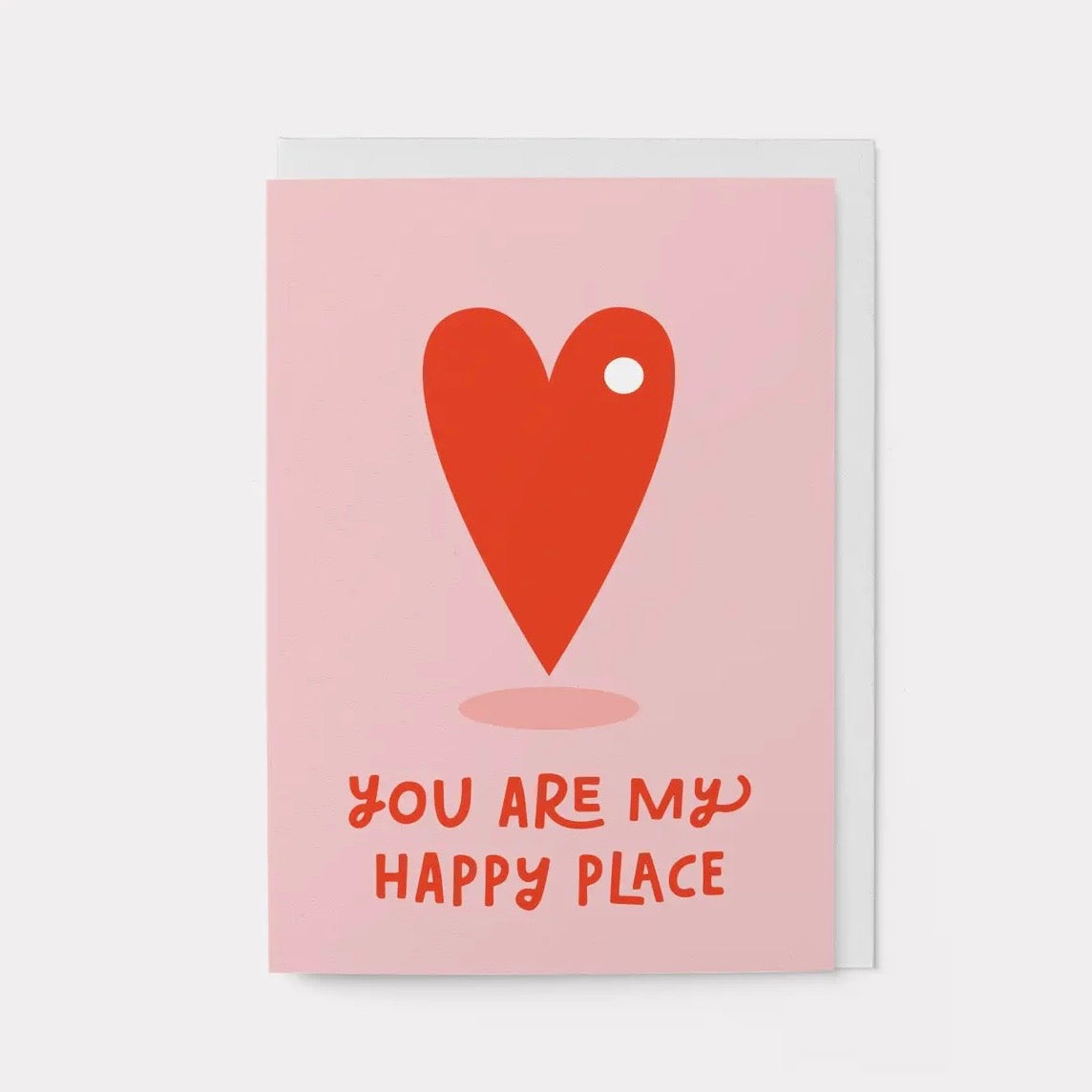 Grußkarte - Happy Place