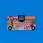 Stickerbogen - Hot Dog Shop