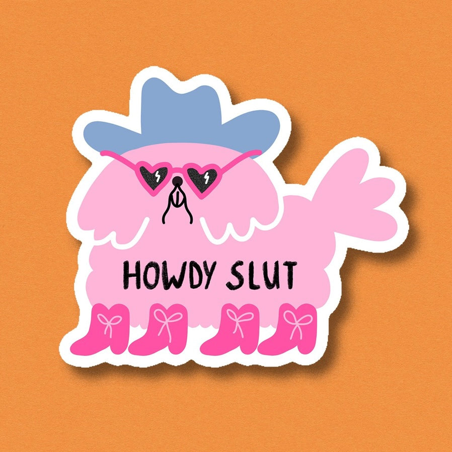 Sticker - Howdy Slut