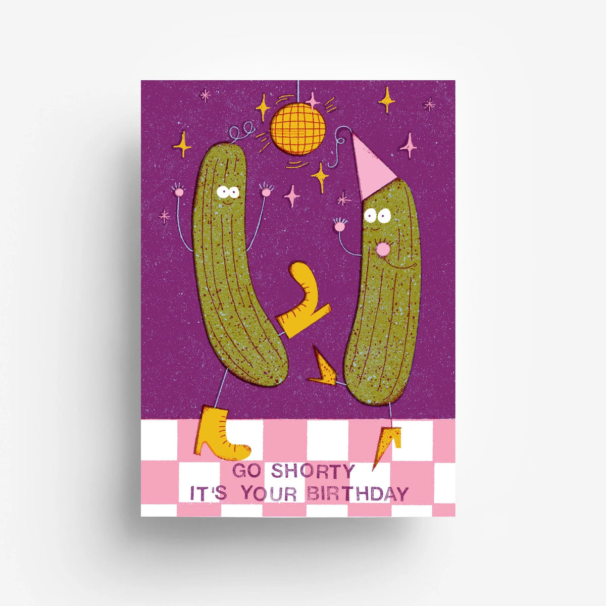 Postkarte - Go Shorty