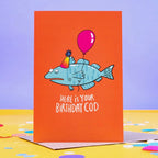 Grußkarte - Birthday Cod