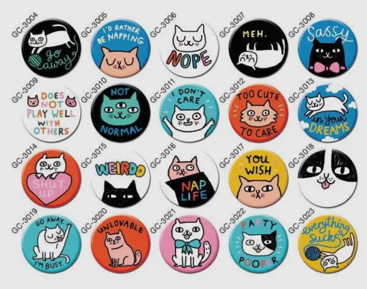 Buttons - Cattitude