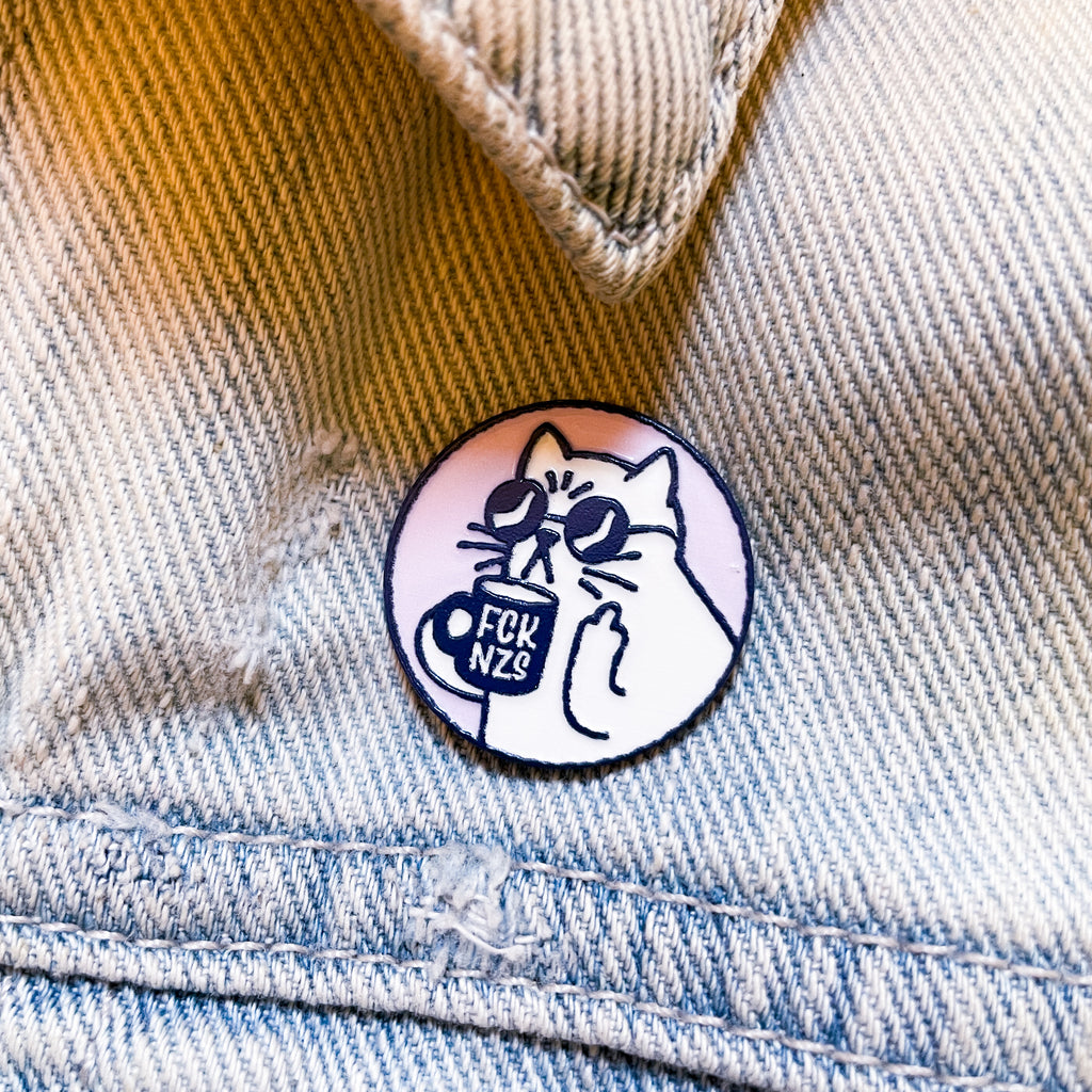 Pin - FCK NZS Cat