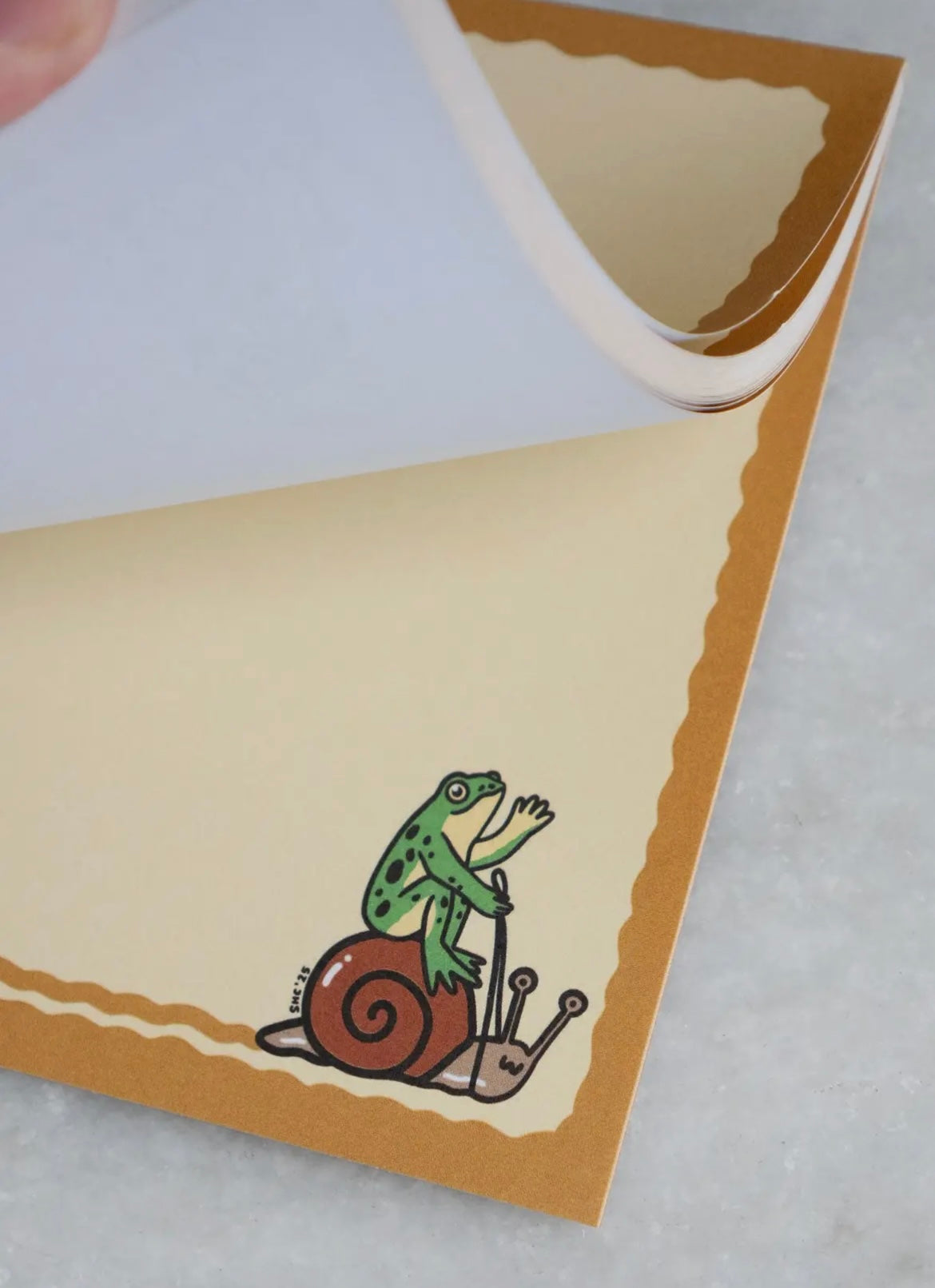 Notizblock - Snail Ride