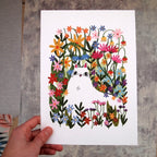 A4 Print - Meadow Cat