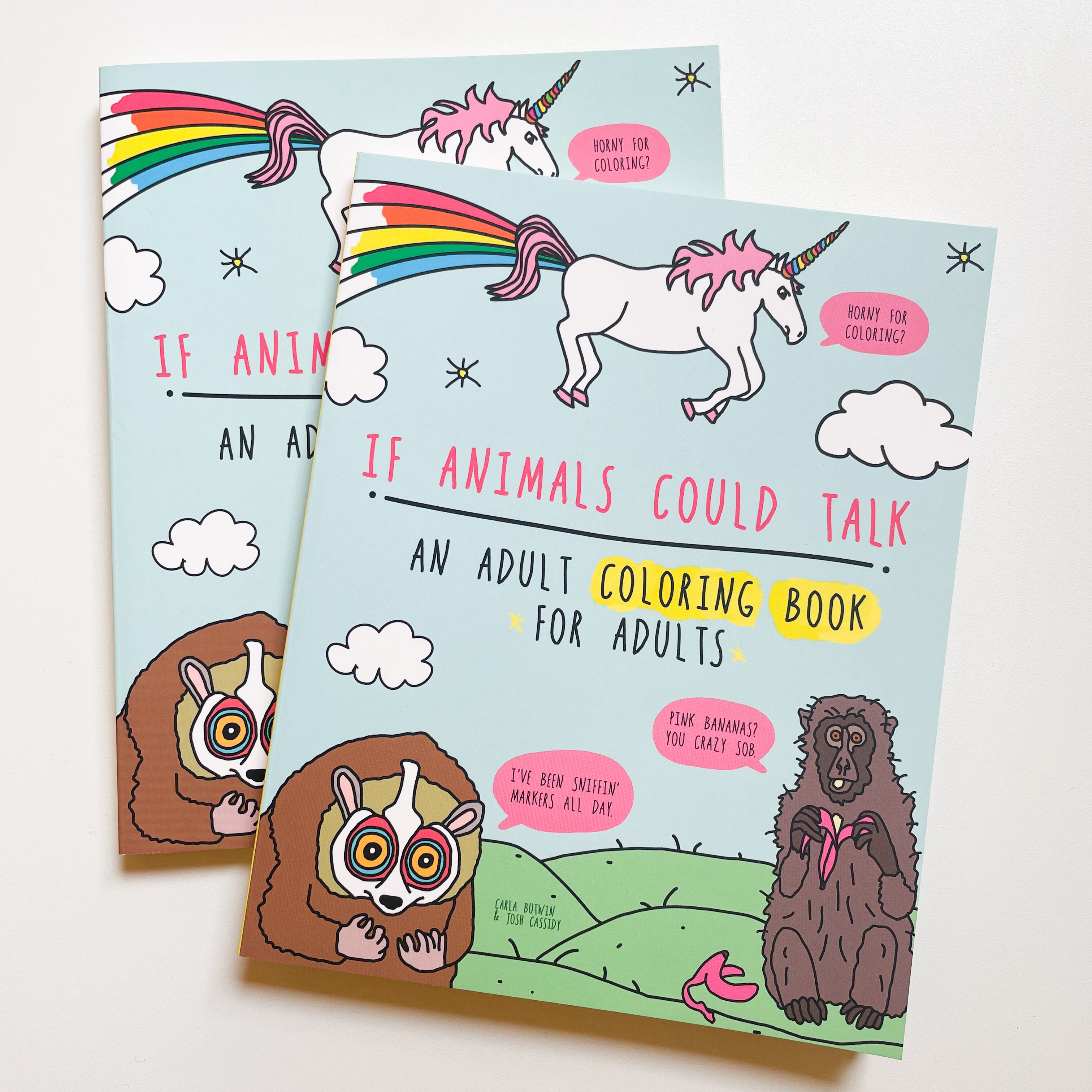 Ausmalbuch - If Animals Could Talk