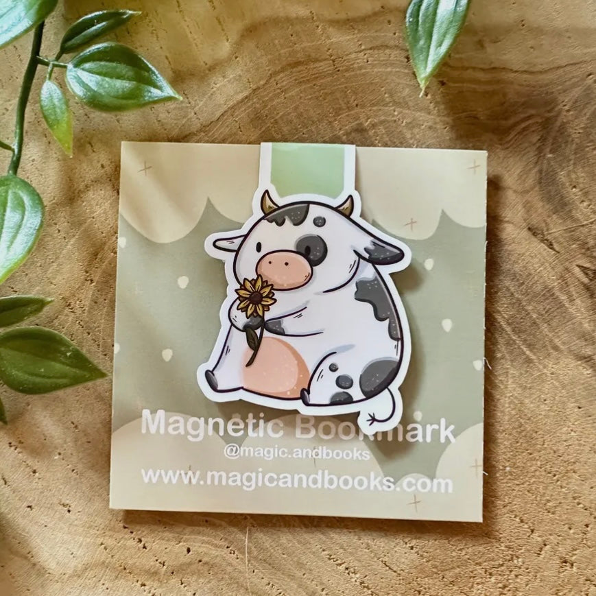 Magnetisches Lesezeichen - Kuh