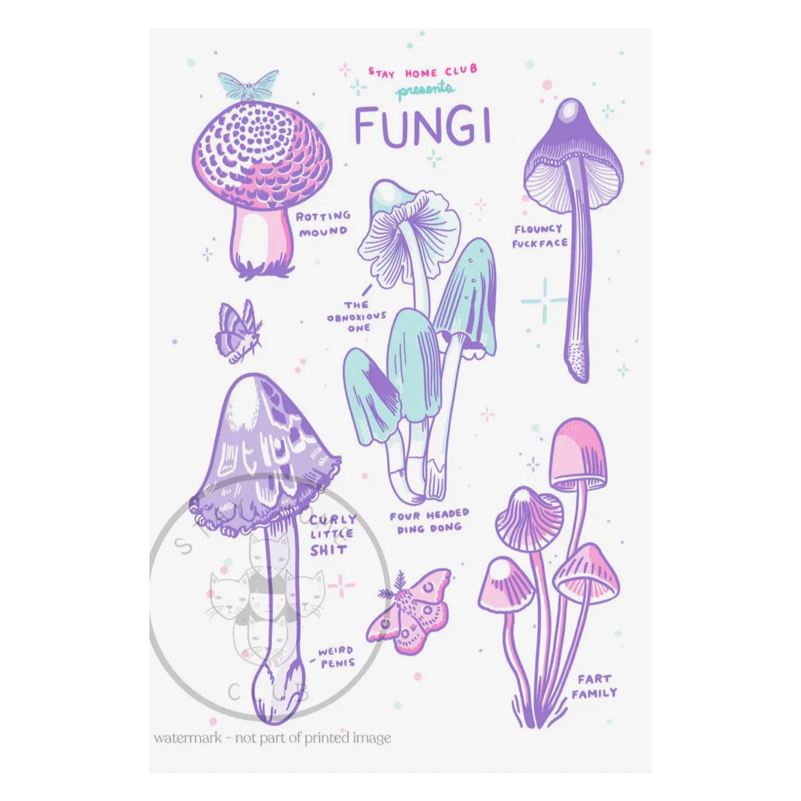 Print - Funghi