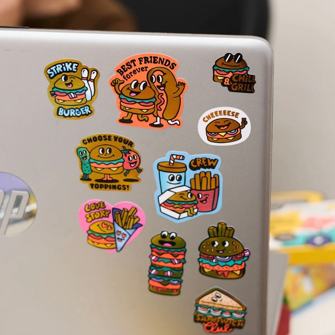 Stickerbogen - Big Burger