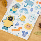 Stickerbogen - Enjoy The Rain